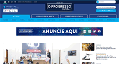 Desktop Screenshot of progresso.com.br